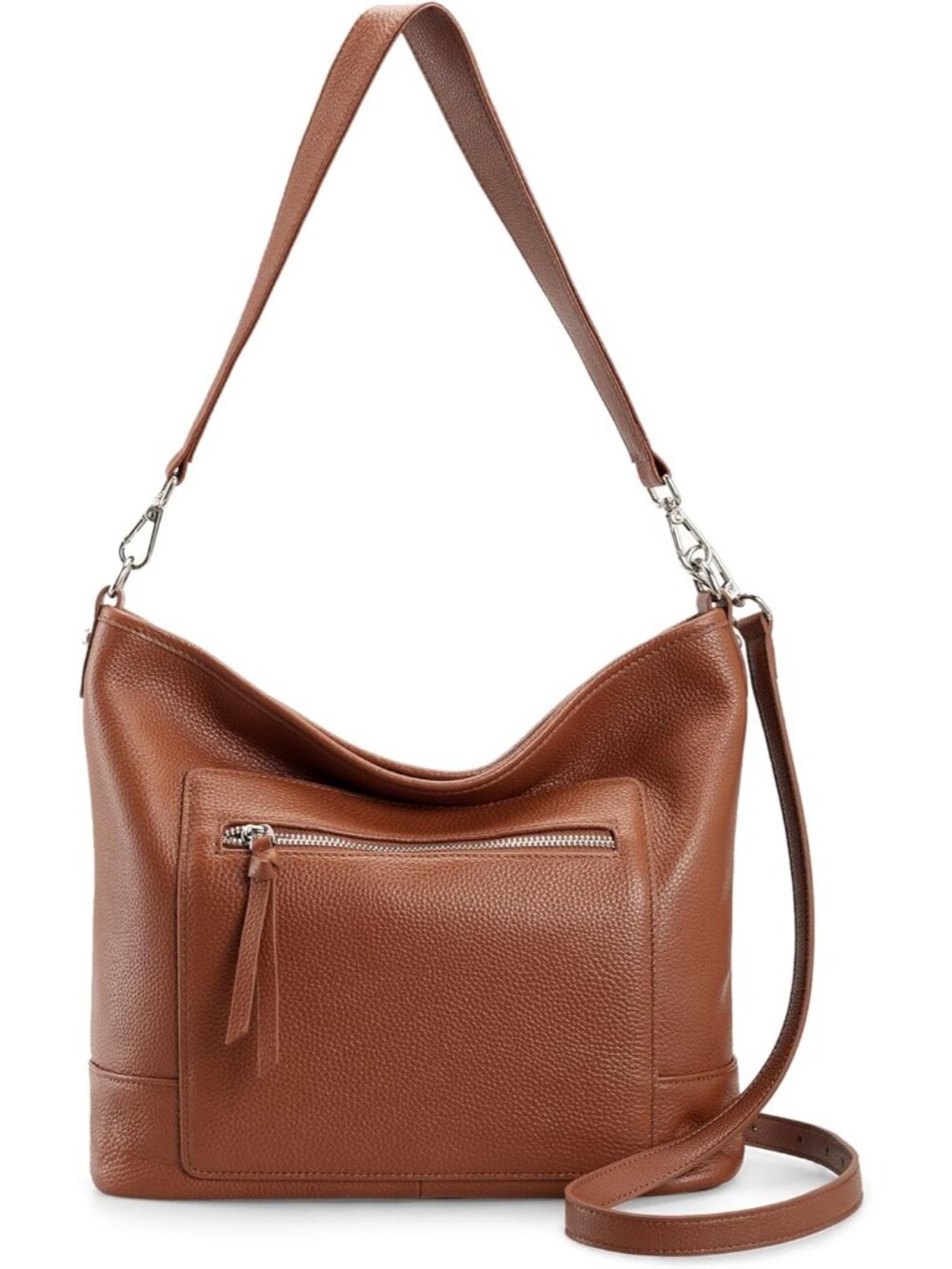 Genuine Leather Crossbody Hobo Purse for Women Soft Lightweight Leather Handbags